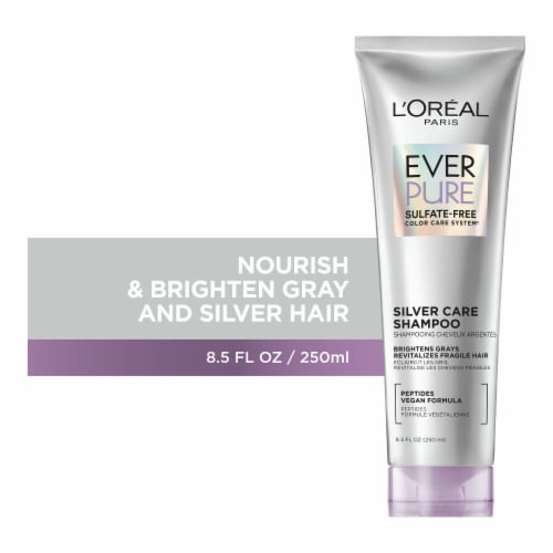 L'Oreal Paris EverPure Silver Care Shampoo Perspective: front