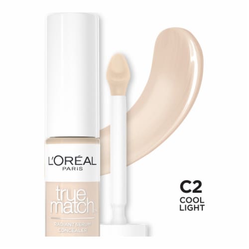 L'Oreal Paris True Match Radiant Serum Concealer With Hyaluronic Acid C2 Perspective: front