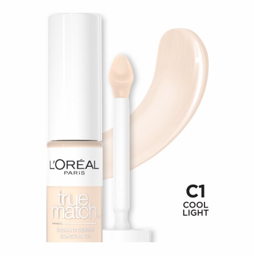 L'Oreal Paris True Match Radiant Serum Concealer With Hyaluronic Acid C1 Perspective: front