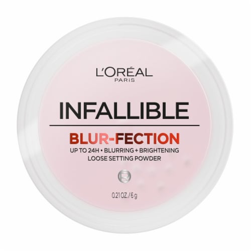 L'Oreal Paris Infallible Blur-fection Loose Setting Powder Longwear 10 Light Pink Perspective: front