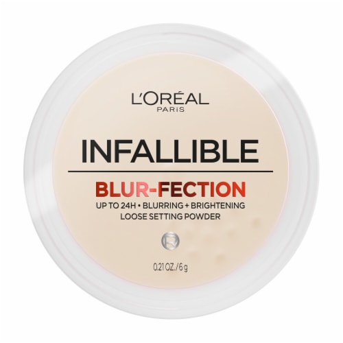 L'Oreal Paris Infallible Blur-fection Loose Setting Powder Longwear 20 Light Translucent Perspective: front