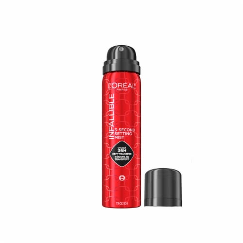 L'Oreal Paris Infallible 3 Second Setting Mist Perspective: front