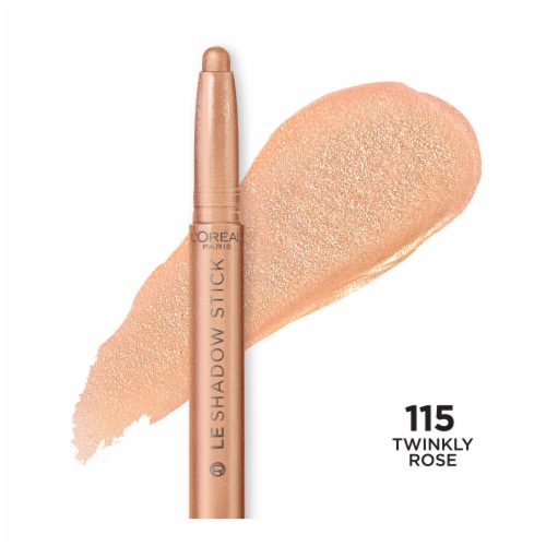 L'Oreal Paris Paradise Le Shadow Stick Eyeshadow Blendable 115 Twinkly Rose Perspective: front
