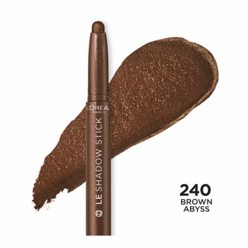 L'Oreal Paris Paradise Le Shadow Stick Eyeshadow Blendable 240 Brown Abyss Perspective: front