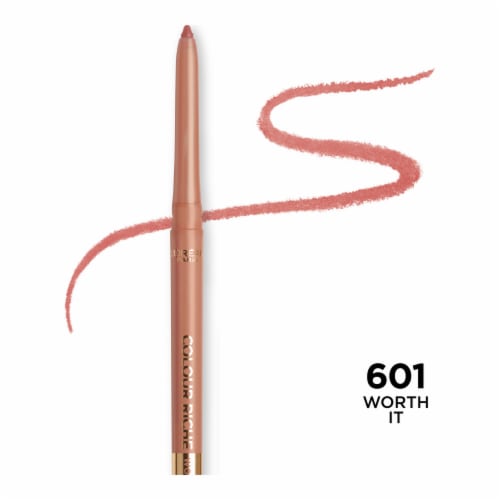 L'Oreal Paris Colour Riche Lip Liner 601 Worth It Perspective: front