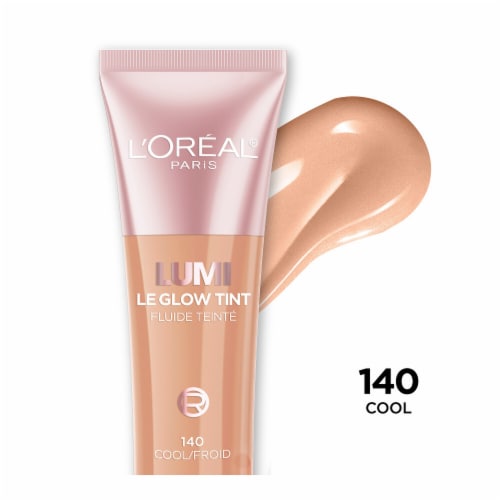 L'Oreal Paris Lumi Le Glow Skin Tint 140 Cool Perspective: front