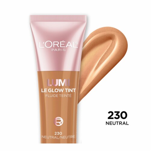 L'Oreal Paris Lumi Le Glow Skin Tint 230 Neutral Perspective: front