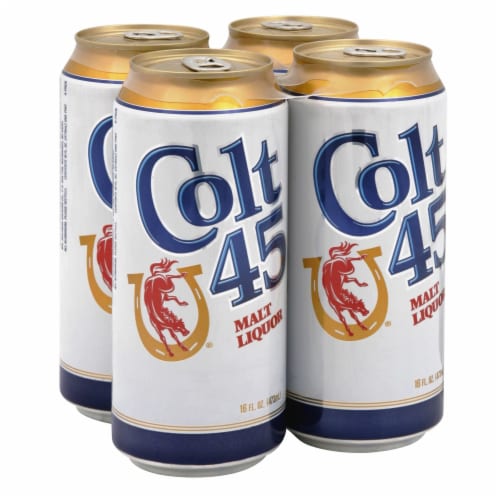 Colt 45 Malt Liquor, 4 pk / 16 fl oz - Foods Co.