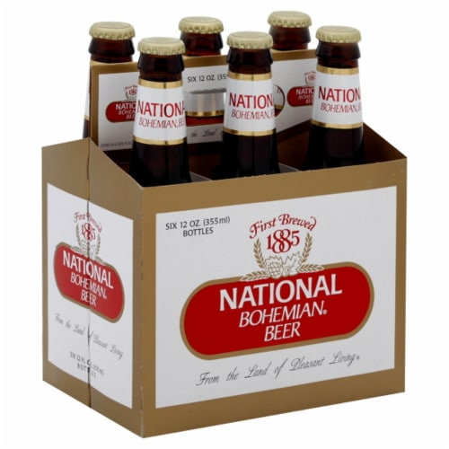 National Bohemian Beer 6 bottles 12 fl oz Harris Teeter