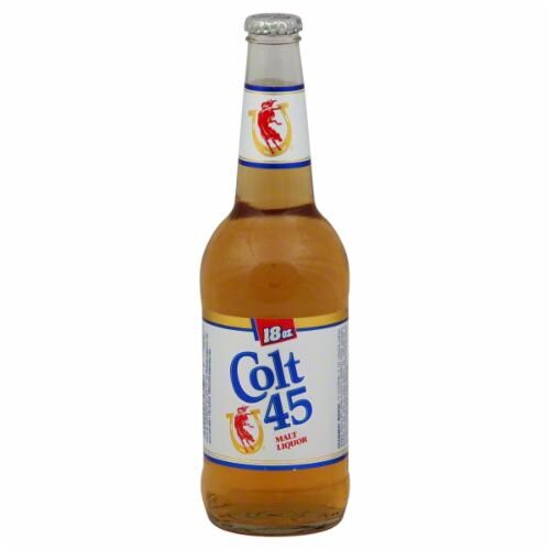 Colt 45 Malt Liquor Perspective: front