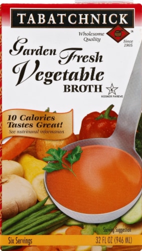 Tabatchnick™ Garden Fresh Vegetable Broth Perspective: front
