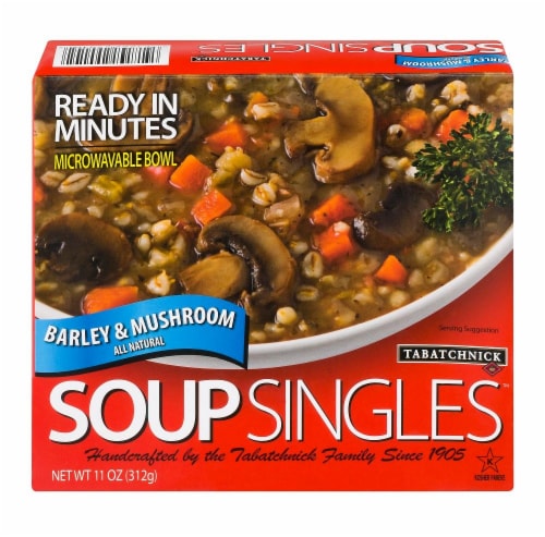 Soup Singles Barley And Mushroom Perspective: front