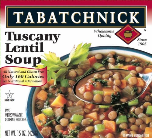 Tabatchnick Tuscany Lentil Soup Perspective: front
