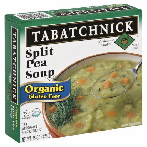 Tabatchnick Organic Split Pea Soup Perspective: front
