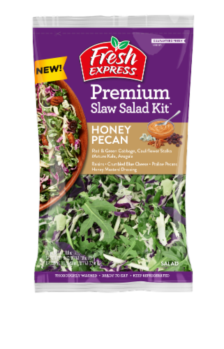 Fresh Express Honey Pecan Slaw Salad Kit Perspective: front