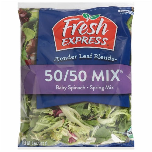 Fresh Express 50/50 Spring Salad Mix Perspective: front