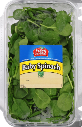 Fresh Express Baby Sinach Clamshell Perspective: front