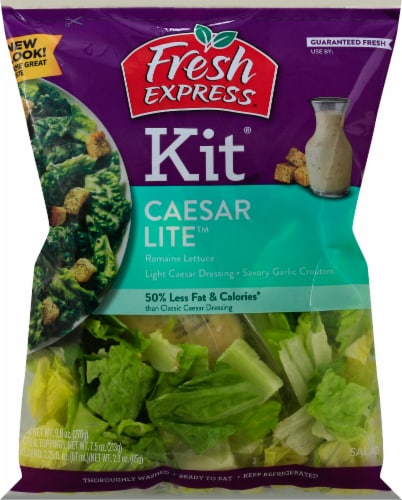 Fresh Express® Ceasarlite® Salad Kit Perspective: front