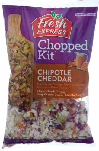 Fresh Express® Chipotle Cheddar Chopped Salad Kit Perspective: front