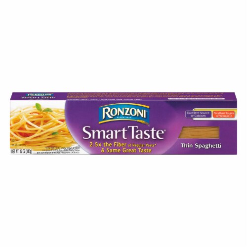 Ronzoni Smart Taste Thin Spaghetti Pasta Perspective: front