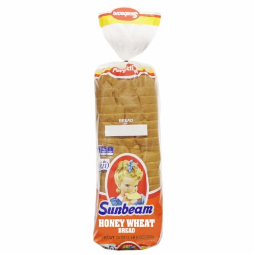 Sunbeam Honey Wheat Bread Perspective: front
