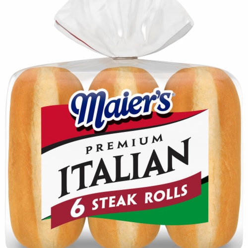 Maier's Premium Italian Steak Rolls Perspective: front