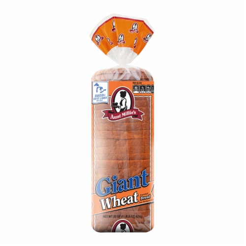 Aunt Millie's Deluxe Wheat Bread Perspective: front