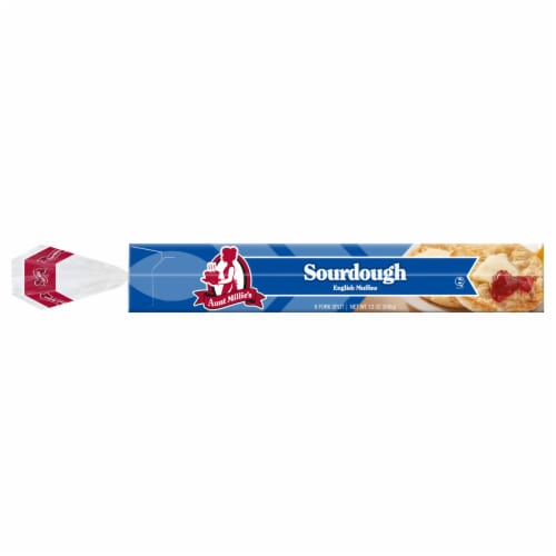 Aunt Millie's® Sourdough English Muffins Perspective: front