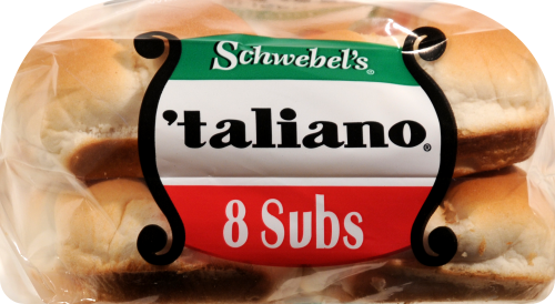 Schwebel's White Sub Buns Perspective: front