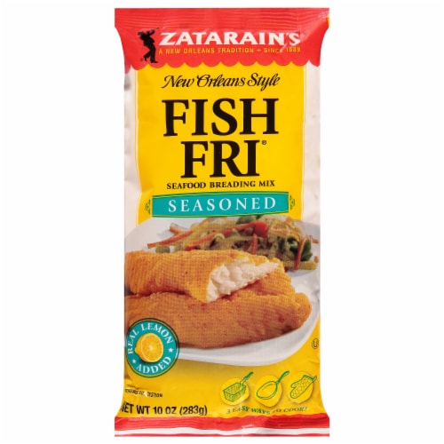 Zatarain's® New Orleans Style Fish Fri® Seasoned Breading Mix Perspective: front