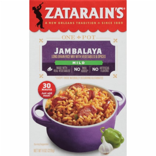 Zatarain's® Mild Jambalaya Rice Mix Perspective: front