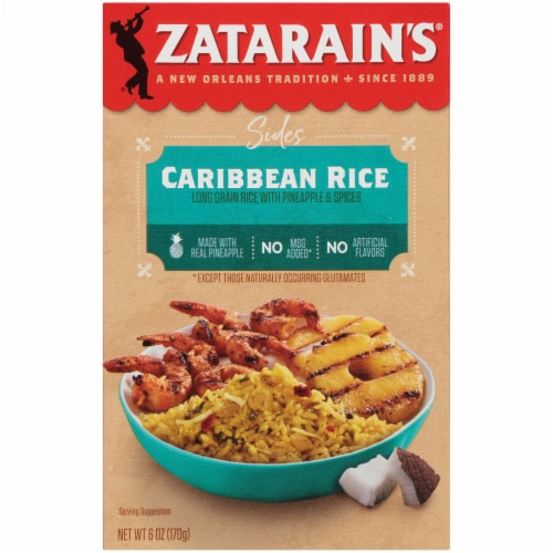 Zatarain's Caribbean Rice Mix Perspective: front