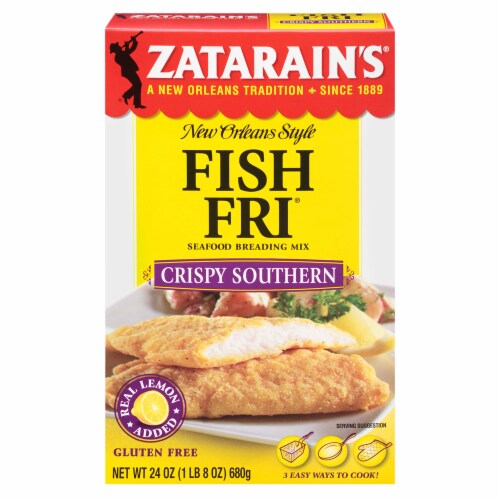 Zatarains Fish Fry Crispy Breading 12 OZ Harris Teeter