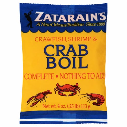Zatarain's® Crawfish Shrimp & Crab Boil Perspective: front