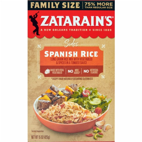 Zatarain's Spanish Rice Perspective: front