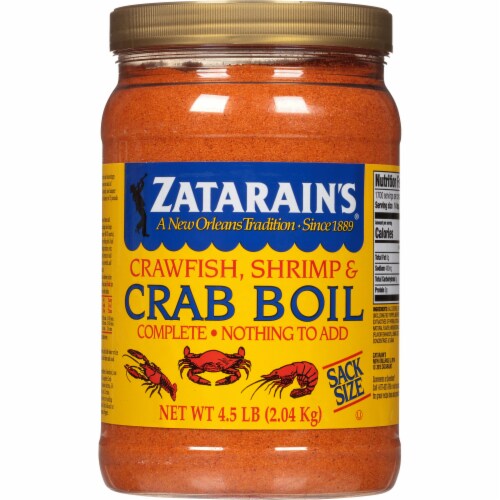 Zatarain's Crawfish, Shrimp & Crab Boil Perspective: front