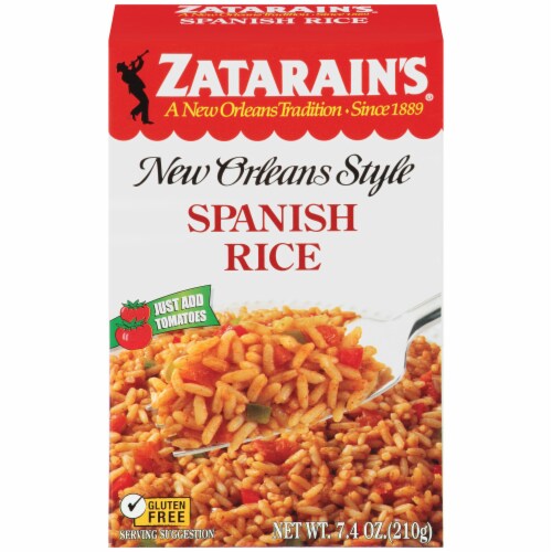 Zatarain's New Orleans Style Spanish Rice Perspective: front