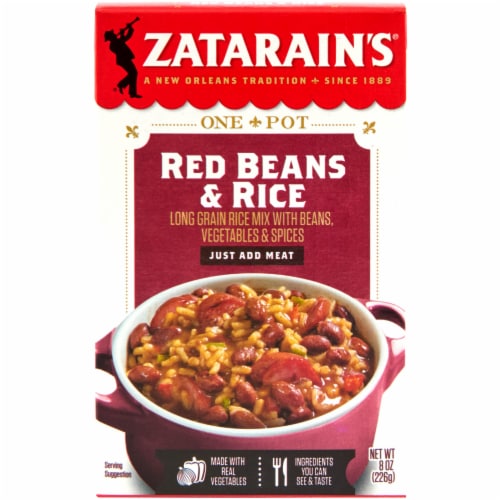 Zatarain's Red Beans & Rice Dinner Mix Perspective: front