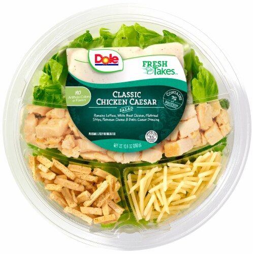 Dole® Classic Chicken Caesar Salad Bowl Perspective: front