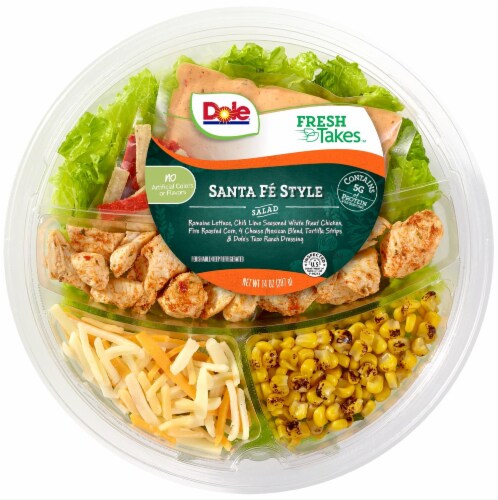 Dole® Fresh Takes Santa Fe Style Salad Mix Bowl Perspective: front