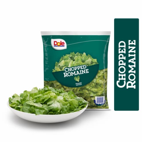 Dole Chopped Salad Romaine Lettuce Perspective: front