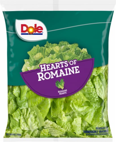 Dole® Hearts of Romaine Salad Greens Perspective: front