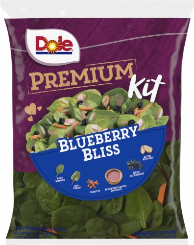 Dole Premium Blueberry Bliss Salad Kit Perspective: front