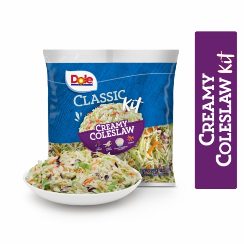 Dole Creamy Coleslaw Classic Salad Kit Perspective: front