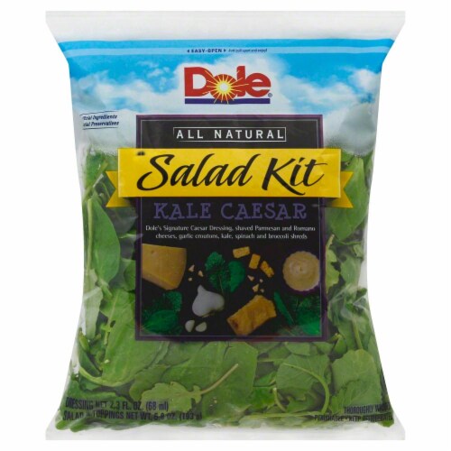 Dole Kale Caesar Salad Kit Perspective: front