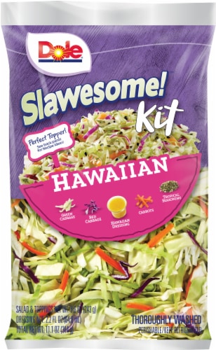 Dole Slawesome Hawaiian Salad Kit Perspective: front