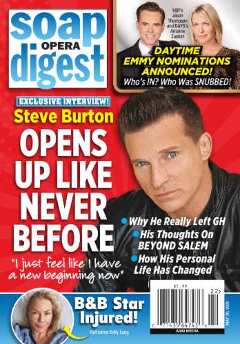 Soap Opera Digest Magazine Perspective: front