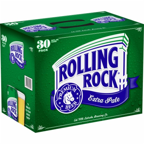 Rolling Rock Extra Pale Beer Perspective: front