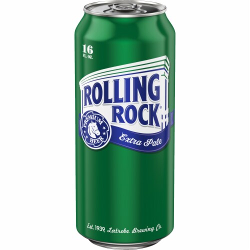 Rolling Rock Extra Pale Beer Perspective: front