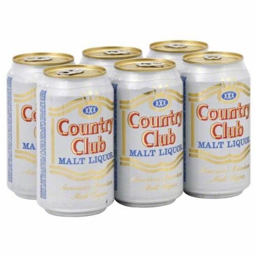 Country Club Malt Liquor Perspective: front